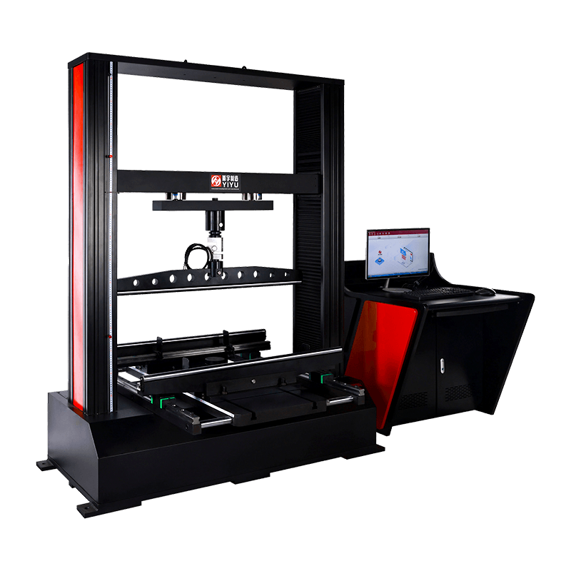 Máquina de teste multifuncional de compressão e flexão, série WDW, tipo porta de coluna dupla, parafuso duplo, controlada por microcomputador