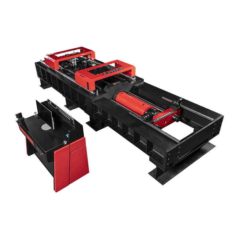 Máquina de teste universal servo eletro-hidráulica controlada por microprocessador (horizontal)
